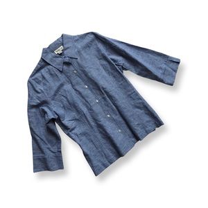 Coldwater Creek Button Down Blouse